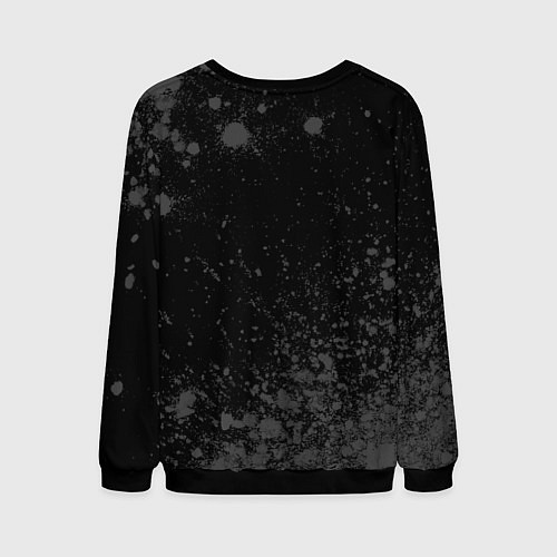 Мужской свитшот GTA 6 glitch на темном фоне / 3D-Черный – фото 2