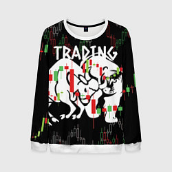 Мужской свитшот Трейдинг быков и медведей