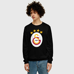 Свитшот мужской Galatasaray logo fc, цвет: 3D-черный — фото 2