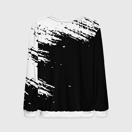 Мужской свитшот Linkin Park - black and white / 3D-Белый – фото 2