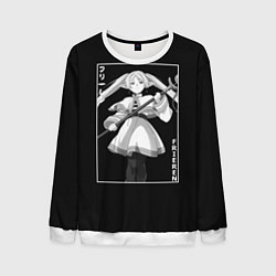 Свитшот мужской Frieren waifu, цвет: 3D-белый