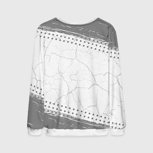 Мужской свитшот Извини некогда - плавание, пока / 3D-Белый – фото 2