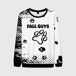 Свитшот мужской Fall Guys game, цвет: 3D-черный
