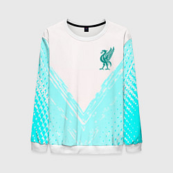 Мужской свитшот Liverpool logo texture fc