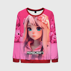 Мужской свитшот Персонаж Minecraft девушка