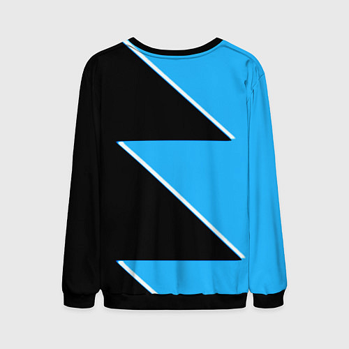 Мужской свитшот Manchester City geometry sport / 3D-Черный – фото 2