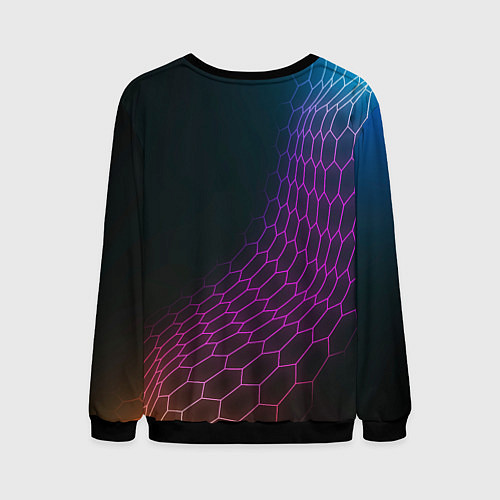 Мужской свитшот Everton футбольная сетка / 3D-Черный – фото 2