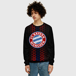 Свитшот мужской Футбольный клуб Бавария, цвет: 3D-черный — фото 2