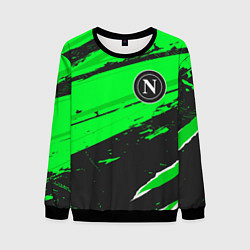 Свитшот мужской Napoli sport green, цвет: 3D-черный