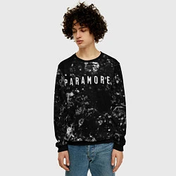 Свитшот мужской Paramore black ice, цвет: 3D-черный — фото 2