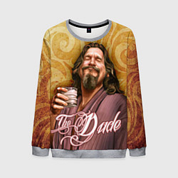 Свитшот мужской The Big Lebowski dude, цвет: 3D-меланж