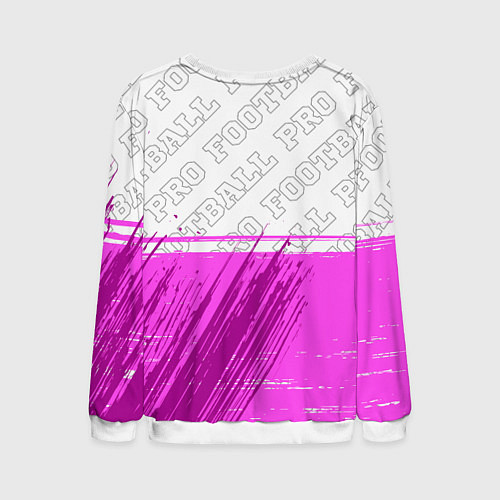 Мужской свитшот Lyon pro football посередине / 3D-Белый – фото 2