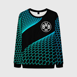 Свитшот мужской Borussia football net, цвет: 3D-черный