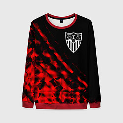 Свитшот мужской Sevilla sport grunge, цвет: 3D-красный