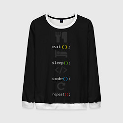 Мужской свитшот Будни программиста