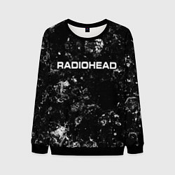Мужской свитшот Radiohead black ice