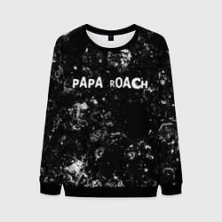 Мужской свитшот Papa Roach black ice