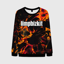 Мужской свитшот Limp Bizkit red lava