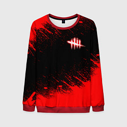 Мужской свитшот Dead by daylight огненный