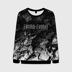 Мужской свитшот Crystal Castles black graphite