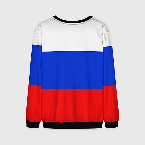 Мужской свитшот Made in russia man x / 3D-Черный – фото 2