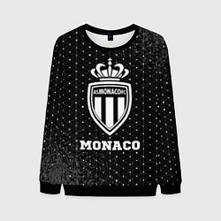 Свитшот мужской Monaco sport на темном фоне, цвет: 3D-черный