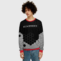 Свитшот мужской Exceed, цвет: 3D-красный — фото 2