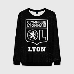 Мужской свитшот Lyon sport на темном фоне