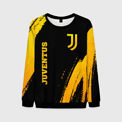Свитшот мужской Juventus - gold gradient вертикально, цвет: 3D-черный