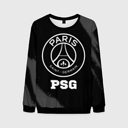Мужской свитшот PSG sport на темном фоне