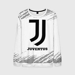 Свитшот мужской Juventus sport на светлом фоне, цвет: 3D-белый