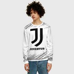 Свитшот мужской Juventus sport на светлом фоне, цвет: 3D-белый — фото 2