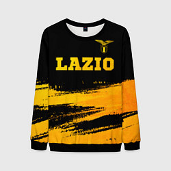 Свитшот мужской Lazio - gold gradient посередине, цвет: 3D-черный