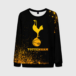 Мужской свитшот Tottenham - gold gradient