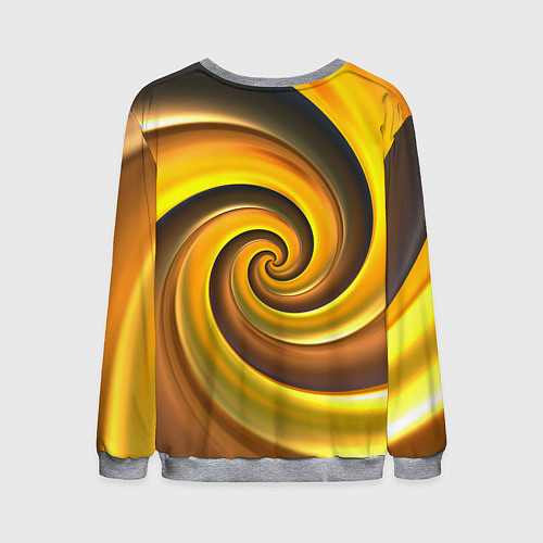 Мужской свитшот Abiotic Factor желтый фон / 3D-Меланж – фото 2