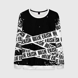 Свитшот мужской Billie Eilish steel music eng, цвет: 3D-белый