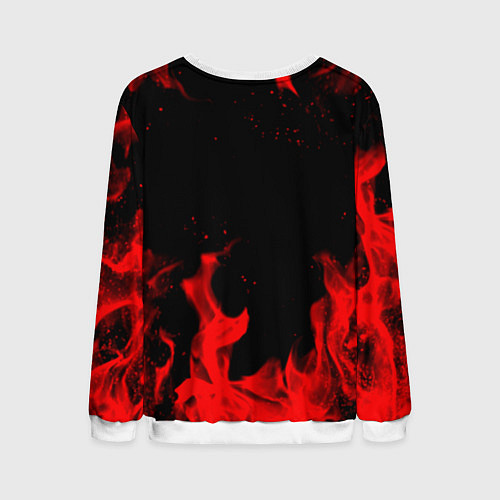 Мужской свитшот Герб России возрождение империи / 3D-Белый – фото 2