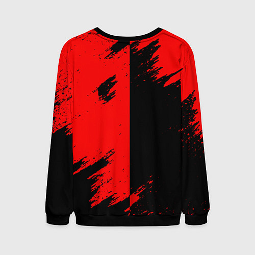 Мужской свитшот Ajax sport color red / 3D-Черный – фото 2
