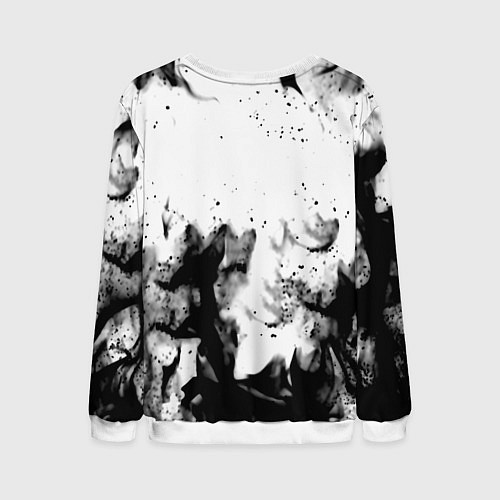 Мужской свитшот Rasmus smoke steel / 3D-Белый – фото 2