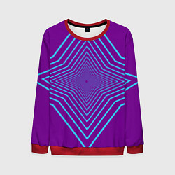 Свитшот мужской Четырёх конечная звезда, цвет: 3D-красный