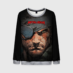 Мужской свитшот Metal gear Venom Snake