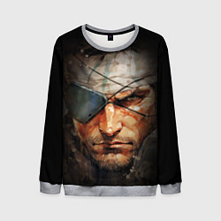 Мужской свитшот Metal gear Venom Snake