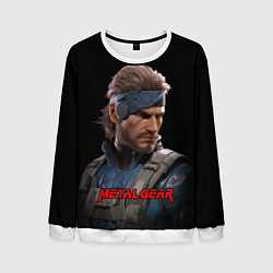 Мужской свитшот Веном Снейк из игры Metal gear
