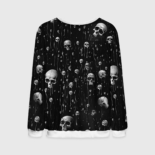 Мужской свитшот Scorpions rock group / 3D-Белый – фото 2