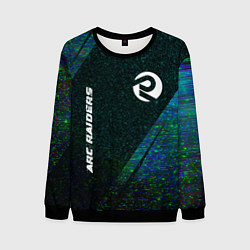 Мужской свитшот ARC Raiders glitch blue