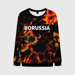 Свитшот мужской Borussia red lava, цвет: 3D-черный