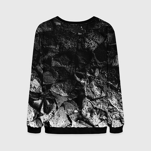 Мужской свитшот AC Milan black graphite / 3D-Черный – фото 2