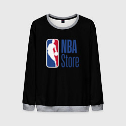 Свитшот мужской NBA store, цвет: 3D-меланж