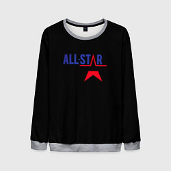 Свитшот мужской All stars logo, цвет: 3D-меланж