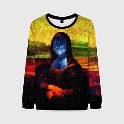Мужской свитшот Космическая джаконда